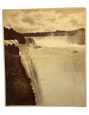 1880s Niagara Falls NY Mammoth Folio Photo Signed H.F. Nielsen picture