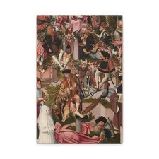 Geertgen tot Sint Jans - De boom van Jesse - c. 1500 - Canvas Wall Art picture