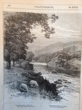 M62-3 Ephemera 1900 Book Plate All Nature Sings picture