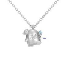 U-TREASURE Tuxedo Sam Sanrio Necklace Silver 925 Japan New Kawaii Gift Cute F/S picture