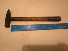 MADE GERMANY VINTAGE MEISTER CROSS PEEN HAMMER 9.8 OZ TW - METAL WORKING ORIINAL picture