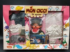 MON CICCI Si Sposa Polistil Bride BRIDI Figure Monchhichi Monchichi Kiki Plush picture