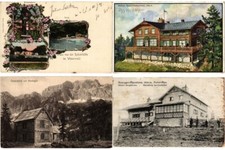 AUSTRIA BERGHÜTTEN MOUNTAIN HUTS Collection 2000 Postcards pre-1950  (L7330) picture