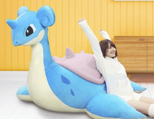 Premium Bandai Pokemon Lapras Laplace I definitely want to ride Huge Plush picture