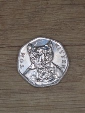 Tom Kitten 50p Coin 2017 Rare Collectible - Uncertified and ungraded. picture