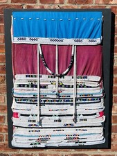 Exceptional 1930's Ndebele Beaded South African Zulu Wedding Cape. 15 Panels. picture