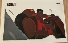 Katsuhiro Ôtomo Akira Anime 1988 Original Production Cel Of Kaneda On Bike picture