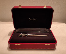 Cartier Exceptional Panther de Cartier Sterling Silver Fountain Pen picture