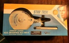 WILLIAM SHATNER SIGNED STAR TREK DIAMOND SELECT USS ENTERPRISE 1701-A JSA COA picture
