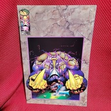 MAXX #1/2 ERROR No Logo Foil Image Comic VTG 1993 wizard incentive promo Kieth picture