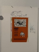 color proof | opposite front cover of issue 11 of Usagi Yojimbo | Fantagraphics. picture