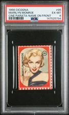 MARILYN MONROE 1956 Cicogna Cine Parata Red Film #95 PSA 6 POP 1. RARE picture