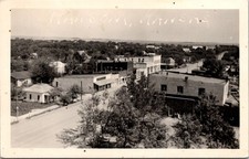RPPC Real Photo Postcard Kansas Ransom Ness County street view picture