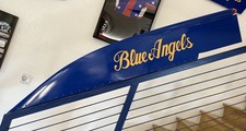 McDonnell Douglas NOS F4 Phantom Vertical Stabilizer Top BLUE ANGELS Blue 1 of 3 picture