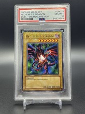 Yugioh Red Eyes B Dragon DTP1-EN003 Duel Terminal Preview Gem Mint PSA 10 card picture