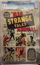 Strange Tales Annual #1 CGC 9.2 OW/W - 1st Marvel Annual, 1962 picture