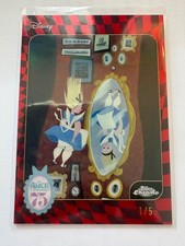 Disney Topps Chrome 2026 Alice In Wonderland #AW-2- ALPHA 1/5 - INSERT 75th picture