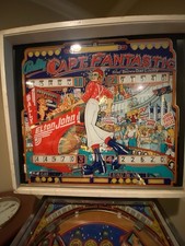 Antique Captain Fantastic Pinball Machine picture