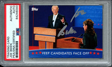 Signed Joe Biden 2008 Topps 49 Rookie Card 46th President POTUS Rare RC Auto PSA picture