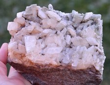 Dolomite & Quartz 1154 grams - Trimouns Talc Mine, Luzenac, Foix, Ariège, FR picture