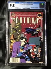 🦇BATMAN ADVENTURES ANNUAL #1🦇CGC 9.8 3RD HARLEY RARE HTF 🔥NEWSSTAND picture