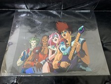 Macross 7 Anime Production Cel Original Animation Painting FIRE BOMBER Basara picture