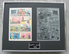 Daffy Duck Vintage 1972 Printing Plate - 4 page story picture