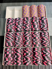 Harrah's New Orleans Nola Secondary 360pc poker chip set picture