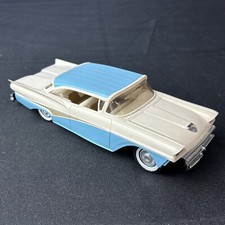 1958 Ford Fairlane 500 2 Door Hardtop Coupe Dealer Promo 1:25 AMT Model Friction picture