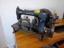 Singer tacking Industrial Sewing Machine for Parts. Not Tested. picture