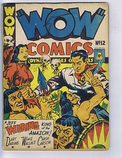 Wow Comics #12 Bell Features Pub. RARE CANADIAN EDITION Jeff Waring, Dart Daring picture