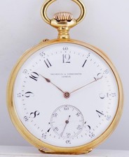 Vacheron Constantin Pocket Watch 14k Gold Enamel Award for Oriental Market c1898 picture