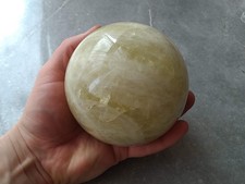 Natural Huge Citrine Quartz Crystal Mineral Ball Reiki Healing Ball 1.5kg.7900ct picture
