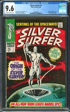 Silver Surfer #1 CGC 9.6 Marvel Comics 1968 Origin of the Silver Surfer picture