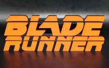 Blade Runner 3D printed Logo Sign Wall Desk Shelf Art picture