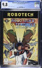 Robotech II: The Sentinels Book IV Issue #1CGC 9.8 White Pages Rare Pop 4 picture
