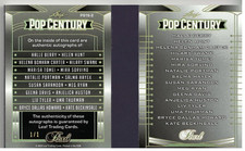 Leaf Pearl Pop Century One Of One Booklet 1/1 Celebrities Movie Stars Signatures picture
