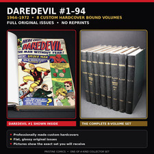 Daredevil #1-94  1964-1972 Bound Volumes Exceptional condition See Images picture