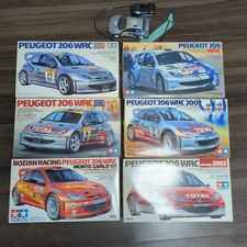 Tamiya 1/24 Peugeot 206 WRC 6 Kits Set Vintage picture