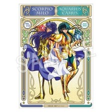 Saint Seiya B2 Fabric Poster Milo & Camus JF2022 Masami Kurumada collection a551 picture