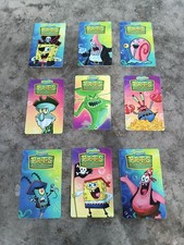 SpongeBob SquarePants Coin Pusher Set of 9 Cards with Gary picture