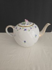 Herend Hungary Blue Garland Tea Cup 1602/PBG 6 cup Floral 6.5