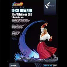 kinetiquettes Fatal Fury GEESE HOWARD Resin Statue In Stock 1/4 Scale picture