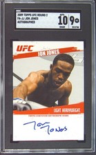 2009 TOPPS UFC ROUND 2 AUTOS JON JONES SGC 9 picture