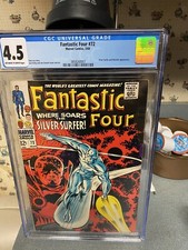 FANTASTIC FOUR #72 CGC 4.5 UNRESTORED..Where Soars The SILVER SURFER picture