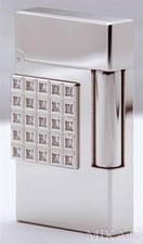 ST DUPONT 60 DIAMONDS LINE 2 LIGHTER PLATINUM AND DIAMONDS ~ 3.5CT BNIB #29/60 picture
