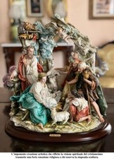 Porcelain Capodimonte. Nativity Group, Nativity Scene, Holy Family, Elite Series picture