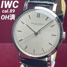 IWC Cal.89 Overhauled Old Inter Cursive Logo Hand-wound Genuine buckle picture