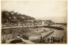 J.V., UK, Torquay, Vane Hill from Waldon Hill Vintage Albums Print. Print picture