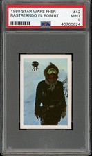 1980 Star Wars Fher #42 Rastreando El Robert PSA 9 picture